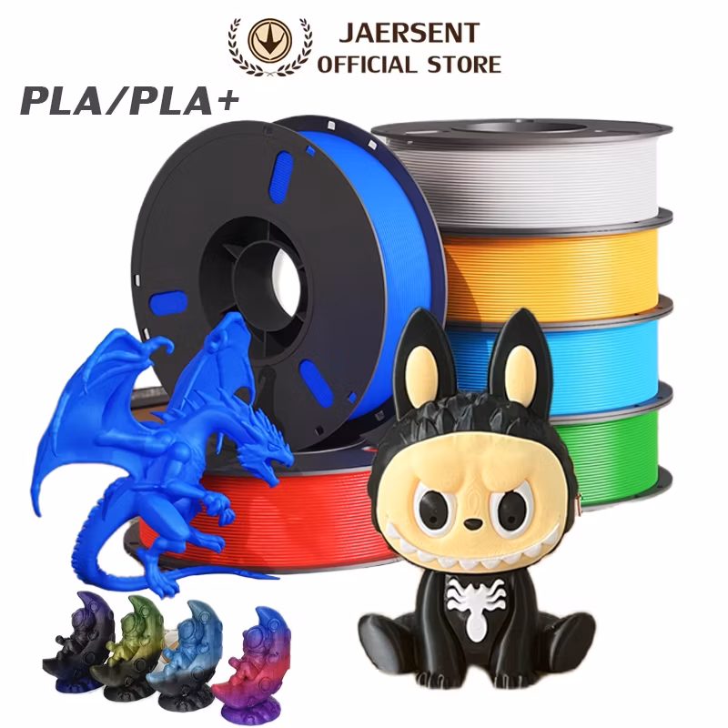 JAERSENT วัสดุการพิมพ์ 3 มิติ PLA/PLA+ เส้นใยพลสติก ใช้กับครื่องพิมพ์ 3 มิติ 1.75mm 1kg มีให้เลือกหล
